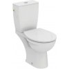 Ideal Standard Eurovit - WC kombi s doskou, zadný odpad, biela W328601