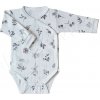 Baby Service Rastúce body zavinovacie trojlístky Babyservice