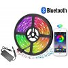 THATTI Farebný Bluetooth RGB LED pásik, IP65, 220V, 5m