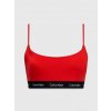 Dámska plavková podprsenka KW0KW02425 XNE Red - Calvin Klein L