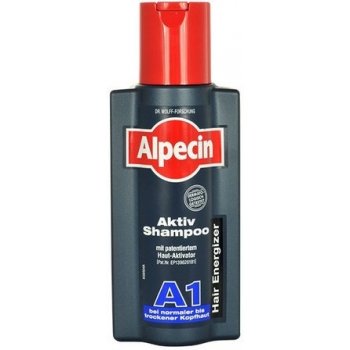 Alpecin Hair Energizer Aktiv Shampoo A1 aktivačný šampón pre normálnu až suchú pokožku hlavy 250 ml