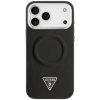 Guess Triangle Logo kryt s MagSafe pre iPhone 17 Pro - čierny 57983127062 - možnosť vrátiť tovar ZADARMO do 30tich dní