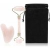 KORIKA Tools Eternal Youth Sada Facial Roller & Gua Sha Stone Quartz pink 2 ks