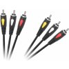3RCA-3RCA 1,0m kábel Cabletech Eco-Line