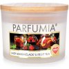 Sójová vonná eko sviečka LADY MARMELADE´S FRUIT TEA 2 knôty PARFUMIA 400 ml