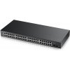 ZYX Zyxel GS1900-48-EU0102F sieťový prepínač L2 Gigabit Ethernet (10/100/1000) Čierna