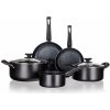 Banquet sada hlinikového riadu Black Stone 7 ks