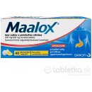 Maalox bez cukru s príchuťou citróna tbl.mnd. 40 x 400 mg/400 mg