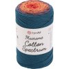 Yarn Art Macrame Cotton Spectrum 225 m 1317 Orange Blue Špagát