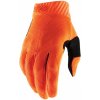 Rukavice 100% RIDEFIT orange/black (Dodanie do vypredania zásob)