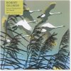 Adult Jigsaw Puzzle Robert Gillmor: Swans Flying Over the Reeds (500 Pieces)