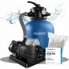 Monzana 994949 XXL bazénové čerpadlo, pieskový vodný filter 9960L + 1200g Filtračné guličky