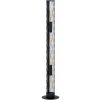 EGLO 43537 | Redcliffe Eglo stojaté svietidlo 135,5cm nožný vypínač 4x E27 čierna