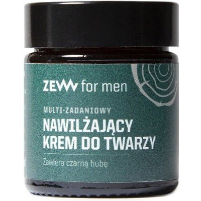 Zew For Men, Multifunkčný hydratačný krém na tvár s čiernym nábojom 30 ml