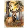 NORIMPEX Diamantové maľovanie Jeleň 30 x 40 cm