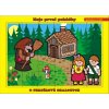 Teddies Puzzle doskové O Perníkovej chalúpke 26x17cm 24 dielikov Moje prvé rozprávky