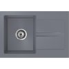 Miló Granitový drez Mona sivý 65 x 44 x 17,5 cm