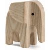 novoform Drevený slon Baby Elephant Natural Ash