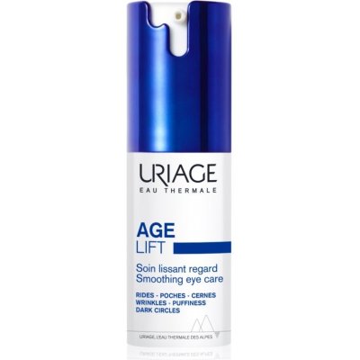 Uriage Age Lift Smoothing Eye Care očná starostlivosť pre minimalizáciu jemných vrások a kontúr s retinolom 15 ml