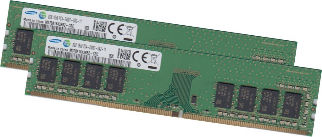 Samsung DDR4 16Gb 2400Mhz (2x8Gb) M378A1K43BB2-CRC