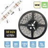 LED pásik FK technics IP65 2,4 W 180 lm 3200 K 0,5 m biely, metrážový sortiment