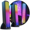 POČÍTAČOVÉ REPRODUKTORY 2.0 PRE NOTEBOOK RGB 2v1 USB a BLUETOOTH