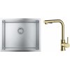 Súprava nerezový drez Grohe K700 31726SD0, kuchynská batéria Oltens Myvat 35205800