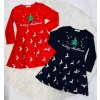 Fashionkids dievčenské vianočné šaty modrá