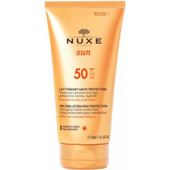 Nuxe Sun delikátne mlieko na opaľovanie SPF50 150 ml