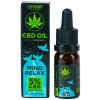 Euphoria CBD olej 5% s terpenmi 500 mg Mind Relax 10 ml