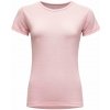 Dámske merino tričko Devold Breeze 150 pink M