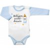 Body dl.rukáv s vtip. textom Baby Nellys Milujem nočné desiate chalan