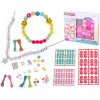 FunPlay 5456 Navliekacie koráliky XXL set, viacfarebné, 630 ks