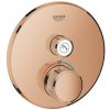 Sprchová batéria GROHE Grohtherm Smartcontrol bez podomietkového telesa Warm Sunset 29118DA0