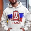 Mikina s potlačou LADA Dámsky Biela XL