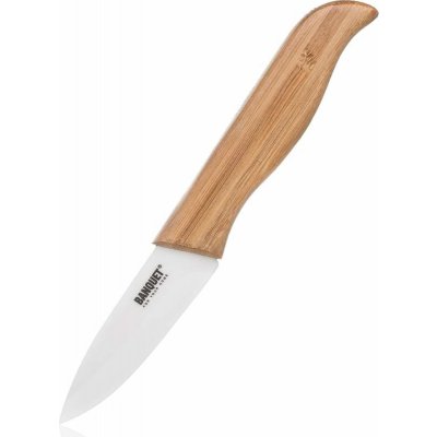 BANQUET Nôž praktický keramický ACURA BAMBOO 18 cm