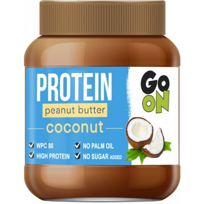 GO ON Proteínové arašidové maslo kokos 350 g