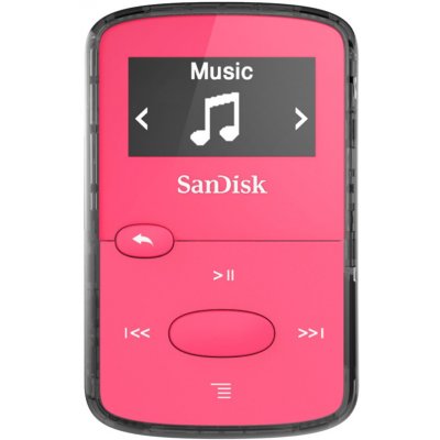 SanDisk MP3 Clip Jam 8 GB MP3, ružová SanDisk