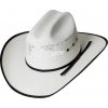 Stars & Stripes Klobúk westernový Ashton Stars & Stripes, biely Obvod hlavy: 56 cm