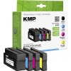 KMP Ink náhradný HP 950XL, 951XL, C2P43AE, CN045AE, CN046AE, CN047AE, CN048AE kompatibilná kombinované balenie čierna, zelenomodrá, purpurová, žltá H100V; 1722,4050