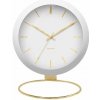 Dizajnové stolové hodiny 5832WH Karlsson 25cm (8714302684869)