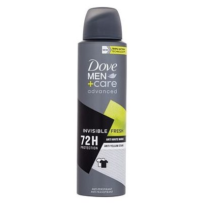Dove Men + Care Advanced Invisible Fresh 72H deospray antiperspirant 150 ml pro muže