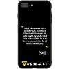 Picasee ULTIMATE CASE pro Apple iPhone 8 Plus - Kazma - MĚLI BYSTE SE DO TOHO PUSTIT
