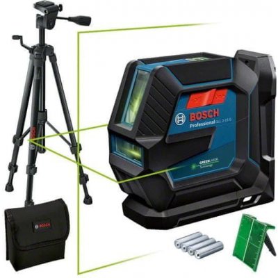 BOSCH Professional krížový laser GLL 2-15 G + LB10 + BT150 (0.601.063.W01)