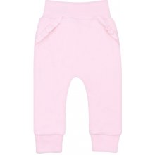 Nini dievčenské dojčenské tepláky z organickej bavlny ABN 3071 ružová