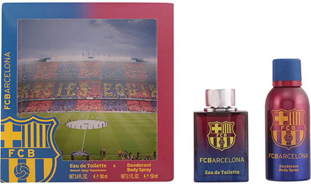 EP Line FC Barcelona EDT 100 ml + deospray 150 ml darčeková sada