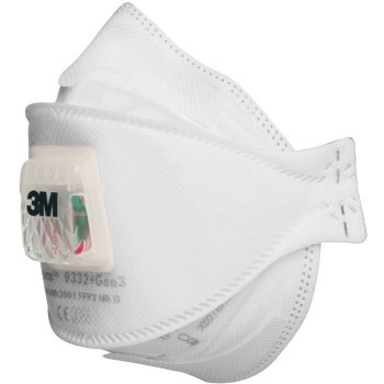 3M respirátor 9332+ GEN3 AURA FFP3 NR D