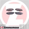 Sada brzdových platničiek kotúčovej brzdy ZIMMERMANN 24271.150.1