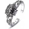 For Silver Vintage prsteň Lev - Striebro 925