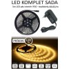 LED pás KOMPLET 3528 60LED/m IP20 teplá biela